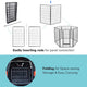 DIY 40" Tall Metal Dog Playpen Fence for Outdoor, Indoor, Camping