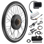 DIY 26 Inch 48v 1000w Ebike Conversion Kit Pedal Assist Rear