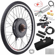 DIY 1500W E-Bike Kit Bicycle Motor Conversion Kit Rear Hub 48V 26"