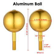 DIY Ball for Flagpole Pole Top Ornament 2ct/pk