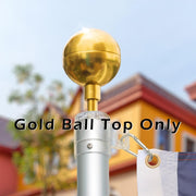 DIY Ball for Flagpole Pole Top Ornament 2ct/pk