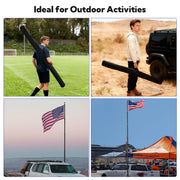 DIY 600D Flag Pole Bag for 20 to 30ft Telescoping Pole