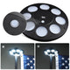 DIY Solar Flagpole Light Top Mounted D11/16"