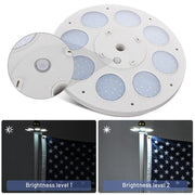 DIY Solar Flagpole Light Top Mounted D11/16"