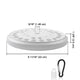 DIY Solar Light for Flag Pole Outdoor D9/16"