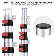 DIY Aluminum Antenna Mounting Pole