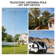 DIY Aluminum Antenna Mounting Pole