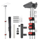 DIY Telescoping Pole with Dish & Ladder Mount for Starlink Mini