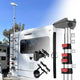 DIY Telescoping Pole with Dish & Ladder Mount for Starlink Mini