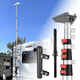 DIY Telescoping Pole with Dish & Ladder Mount for Starlink Mini