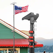 DIY 14 ft Aluminum Telescoping Starlink Pole Gen 3 Pipe Mount