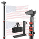 DIY Aluminum Telescoping Starlink Pole Mini Pipe Mount, Tailgating