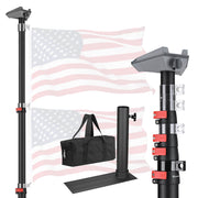 DIY Aluminum Telescoping Starlink Pole Mini Pipe Mount, Tailgating