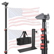 DIY Aluminum Telescoping Starlink Pole Mini Pipe Mount, Tailgating