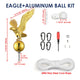 DIY Flagpole Hardware Truck Pulley Cleat(Eagle Ball Options)