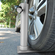 DIY 16"x6" Metal Telescoping Tailgating Flagpoles Tire Stand
