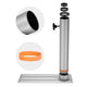 DIY 16"x6" Metal Telescoping Tailgating Flagpoles Tire Stand
