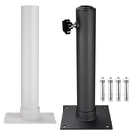 DIY Metal Deck Mount Flagpole Base D2 3/8", H16"