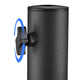 DIY Hitch Dual Flag Pole Mount for 1 9/16" Receivers & 1"-2" Poles