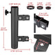 DIY RV Ladder Mounted Flagpole Holder for 1" to 2 3/8" Pole