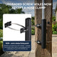 DIY RV Ladder Mounted Flagpole Holder for 1" to 2 3/8" Pole