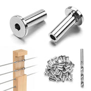 DIY T316 Grommets Sleeves for Deck/Level & Stair Posts 1/8"-3/16"