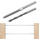 DIY T316 Left Right Swage Lag Screw for 1/8" Deck Stair Post 30Pairs