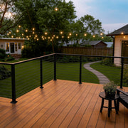 DIY Railing Post - 2x2x36in T304 Stainless Steel Level Post 16-Gauge