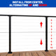 DIY Railing Post - 2x2x36in T304 Stainless Steel Level Post 16-Gauge