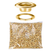 DIY Nickel/Brass Grommets and Washers Fabric Fasteners (#0, #2, #4)