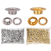 DIY Nickel/Brass Grommets and Washers Fabric Fasteners (#0, #2, #4)