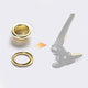 DIY Solid Copper Brass Grommets and Washers for Hole Punch