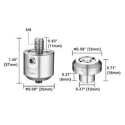DIY Self-Piercing Grommet Dies (#0 / #2 / #4 Options)