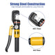 DIY 10-Ton Hydraulic Cable Wire Crimp Tool with 9 Dies