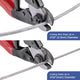 DIY 10-Ton Hydraulic Cable Wire Crimp Tool with 9 Dies