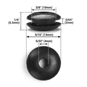 DIY Rubber Grommets Sleeves for Deck/Level & Stair Posts 1/8"-3/16" 60ct.