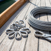 DIY Wire Rope Thimble 50ct/pk 304Stainless