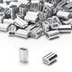 DIY 2-2.5mm Wire Rope Ferrule Aluminum Oval Sleeves 100ct.