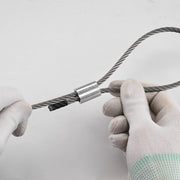 DIY Wire Rope Ferrule Aluminum Oval Sleeves