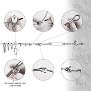 DIY Wire Rope Ferrule Aluminum Oval Sleeves