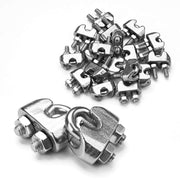 DIY Wire Rope Clip Stainless Steel Cable Fasteners 18ct.