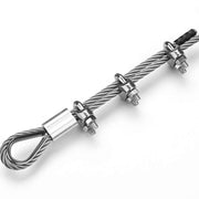 DIY Wire Rope Clip Stainless Steel Cable Fasteners 18ct.