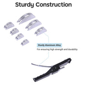 DIY Manual Pipe Tube Bender Conduit Bender w/ Aluminum Dies