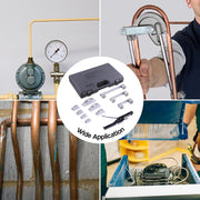 DIY Manual Pipe Tube Bender Conduit Bender w/ Aluminum Dies