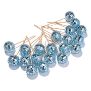 DIY Mini Small Mirror Disco Ball Event Tabletop Decoration 20ct/pk