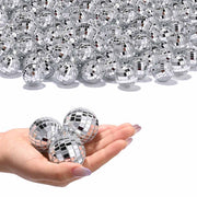 DIY Mini Small Mirror Disco Ball Event Tabletop Decoration 120ct