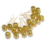 DIY Mini Small Mirror Disco Ball Event Tabletop Decoration 20ct/pk