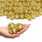 DIY Mini Small Mirror Disco Ball Event Tabletop Decoration 120ct