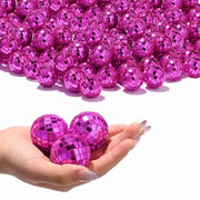 DIY Mini Small Mirror Disco Ball Event Tabletop Decoration 120ct