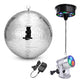 DIY 16 in. Disco Ball and RGB Light Set Motorized